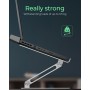 ICY BOX IB-NH300 Supporto per computer portatile Argento 43,2 cm (17") (60934)