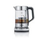 Teekocher Professional WK 3422 (edelstahl (gebrstet)/schwarz, 1,7 Liter)