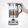Teekocher Professional WK 3422 (edelstahl (gebrstet)/schwarz, 1,7 Liter)