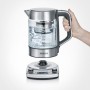 Teekocher Professional WK 3422 (edelstahl (gebrstet)/schwarz, 1,7 Liter)