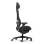Fractal Design FD-CH-RE1F-01 sedia per videogioco Sedia da gaming per PC Seduta imbottita Nero