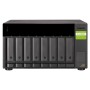QNAP TL-D800C contenitore di unità di archiviazione Box esterno HDD/SSD Nero, Grigio 2.5/3.5" (TL-D800C)