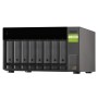 QNAP TL-D800C contenitore di unità di archiviazione Box esterno HDD/SSD Nero, Grigio 2.5/3.5" (TL-D800C)