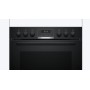 Bosch HEG517BB4 + NVS645CB6E set di elettrodomestici da cucina Piano cottura a induzione Forno elettrico (HND616LS63)