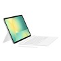 Samsung EF-DX625 QWERTZ Tedesco Pin Pogo Bianco (EF-DX625BWGGDE)