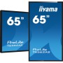 iiyama T6562AS-B1 visualizzatore di messaggi Pannello piatto interattivo 163,8 cm (64.5") IPS 500 cd/m² 4K Ultra H (T6562AS-B1)
