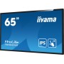iiyama T6562AS-B1 visualizzatore di messaggi Pannello piatto interattivo 163,8 cm (64.5") IPS 500 cd/m² 4K Ultra H (T6562AS-B1)