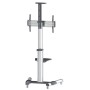 Manhattan 461245 supporto da tavolo per Tv a schermo piatto 177,8 cm (70") Nero, Argento (461245)