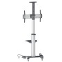 Manhattan 461245 supporto da tavolo per Tv a schermo piatto 177,8 cm (70") Nero, Argento (461245)