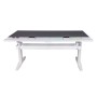 G700 RGB White Gaming Desk (wei, RGB-LED-Lichtleiste 16,8 Millionen Farben) (GGD-G70-WHEIRX-22)