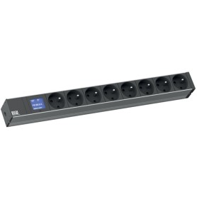 Bachmann BlueNet BN0500 unità di distribuzione dell'energia (PDU) 8 presa(e) AC Nero (800.2067)