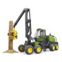 John Deere 1270G Harvester (grn/schwarz, Inkl. Baumstamm) (02135)