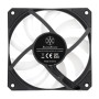 Silverstone Air Slimmer 120 Case per computer, Processore Raffreddatore d'aria 12 cm Nero, Trasparente 1 pz (SST-AS120B-ARGB)