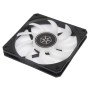 Silverstone Air Slimmer 120 Case per computer, Processore Raffreddatore d'aria 12 cm Nero, Trasparente 1 pz (SST-AS120B-ARGB)
