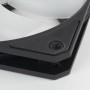 Silverstone Air Slimmer 120 Case per computer, Processore Raffreddatore d'aria 12 cm Nero, Trasparente 1 pz (SST-AS120B-ARGB)
