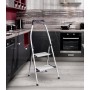 Hailo LivingStep Comfort Plus Scaletta con gradini Alluminio, Nero (4303-301)