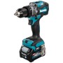 Akku-Schlagbohrschrauber HP001GD201 XGT, 40Volt (blau/schwarz, 2x Li-Ion XGT Akku 2,5Ah, MAKPAC)
