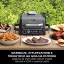 Elektrogrill & Smoker Woodfire OG701EU (schwarz/grau, 2.400 Watt)