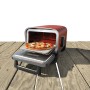 Woodfire, elektrischer Outdoor-Ofen, Pizzaofen und Smoker OO101EU (braun/silber, fr Pizzen bis ca.  30cm)