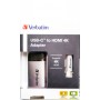 Verbatim 49143 cavo e adattatore video 0,1 m USB tipo-C HDMI Nero, Argento (49143)