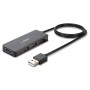 Lindy 42986 hub di interfaccia USB 2.0 480 Mbit/s Nero (42986)