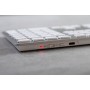 CHERRY KW 9100 SLIM FOR MAC tastiera USB + Bluetooth QWERTZ Tedesco Argento (JK-9110DE-1)