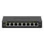 NETGEAR GS308E Gestito L2/L3 Gigabit Ethernet (10/100/1000) Supporto Power over Ethernet (PoE) Nero (GS308E-400EUS)