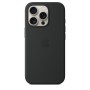 Silikon Case mit MagSafe (schwarz, iPhone 16 Pro) (MYYJ3ZM/A)