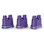 Kinetic Sand , Confezione da 3 Mini Castelli, 340 g di Sabbia Modellabile in 3 Colori Brillanti, dai 3 Anni, 6053520