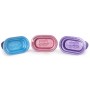 Kinetic Sand , Confezione da 3 Mini Castelli, 340 g di Sabbia Modellabile in 3 Colori Brillanti, dai 3 Anni, 6053520