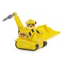 PAW Patrol , Bulldozer di Rubble, Veicolo e Personaggio Rubble, Giochi Bambini, 3+ anni (6069057)