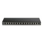 D-Link DGS-1016S Non gestito Gigabit Ethernet (10/100/1000) Nero (DGS-1016S/E)