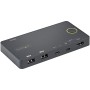 StarTech.com SV221HUC4K switch per keyboard-video-mouse (kvm) Nero (SV221HUC4K)
