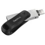 SanDisk iXpand unità flash USB 64 GB USB Type-A / Lightning 3.2 Gen 2 (3.1 Gen 2) Nero, Argento (SDIX60N-064G-GN6NN)