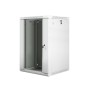 Lanberg WF01-6618-10S rack 18U Da parete Grigio (WF01-6618-10S)
