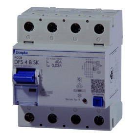 Doepke 09134998 interruttore automatico Dispositivo a corrente residua B-type 4 (09134998)
