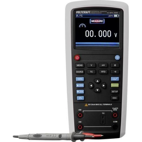 VOLTCRAFT VC MFK-2000 Kalibrator Temperatur 6x Mignon-Akku AA (enthalten) (VC-11947160)