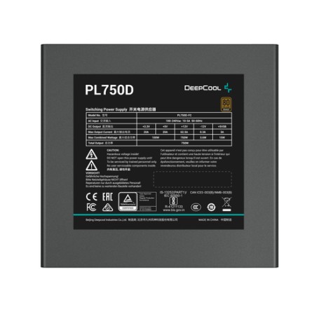 DeepCool PL750-D bk (null Watt) (R-PL750D-FC0B-EU-V2)