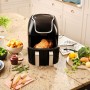 Russell Hobbs SatisFry Air Dual Basket Doppia 8,5 L Indipendente 1800 W Friggitrice ad aria calda Nero, Acciaio inox (27290-56)