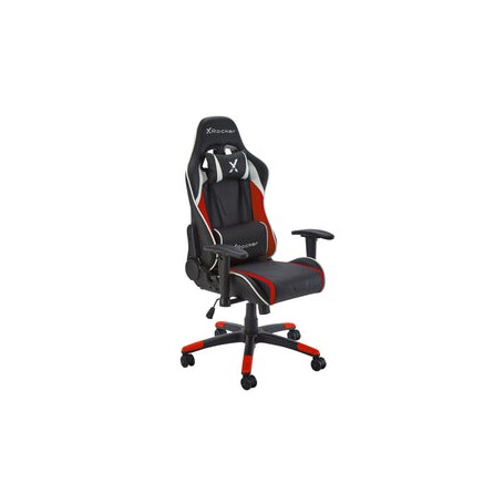 X Rocker 5126601 sedia per videogioco Poltrona per gaming Seduta imbottita Nero, Rosso