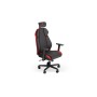 ENDORFY Meta RD Poltrona per gaming Seduta imbottita Nero, Rosso (EY8A006)