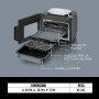 Combi 12-in-1 Multikocher & Heiluftfritteuse SFP700EU (grau/edelstahl, 1.780 Watt, Backraum 12,5 Liter)