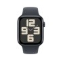 Watch SE (schwarz, Aluminium, 44 mm, Sportarmband Mitternacht M/L, Cellular) (MXGM3QF/A)