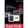 Extreme 32 GB microSDHC (UHS-I U3, Class 10, V30) (SDSQXAF-032G-GN6MA)