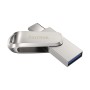 Ultra Dual Drive Luxe 128 GB (silber, USB-A 3.2 Gen 1, USB-C 3.2 Gen 1) (SDDDC4-128G-G46)