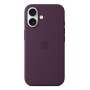 Silikon Case mit MagSafe (pflaume, iPhone 16) (MYY43ZM/A)