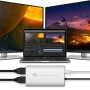 Adapter Thunderbolt 3  Dual HDMI 4K (silber/schwarz, 26cm, mit DisplayLink) (OWCCADPDL2HDMI)