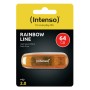 Rainbow Line 64 GB (orange, USB 2.0) (3502490)