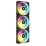 iCUE LINK QX120 RGB 120-mm-PWM-Lfter (schwarz, Starter-Kit) (CO-9051002-WW)