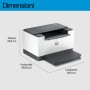 HP LaserJet M209d Bianco e nero Stampante, Fronte/retro (8J9L0F)
